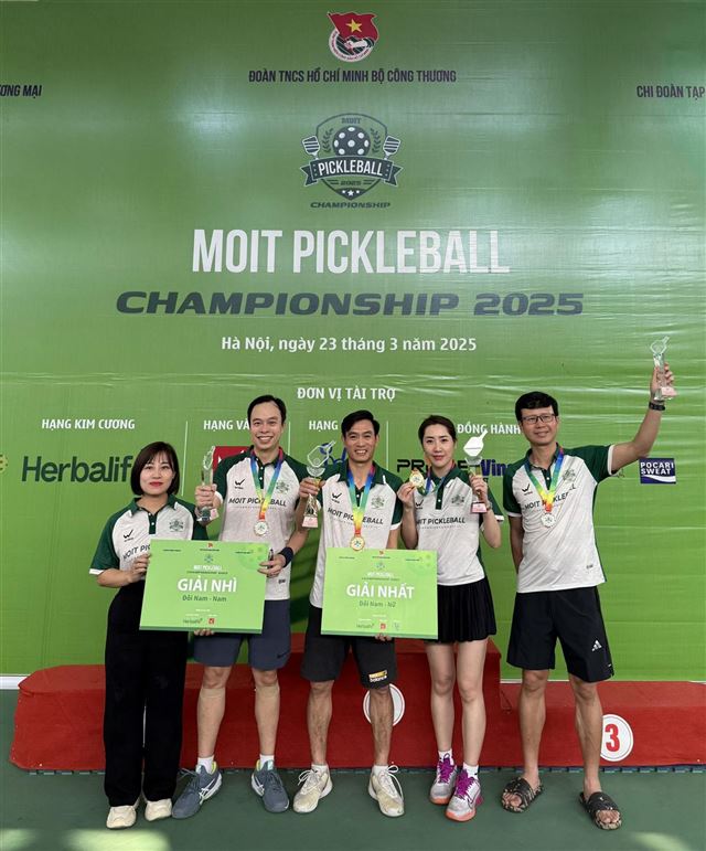 Wika đồng hành Giải Pickleball Bộ Công Thương MOIT Pickleball 2025