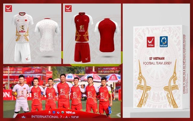 Mẫu áo đấu đội tuyển chọn Việt Nam mở bán bản thương mại