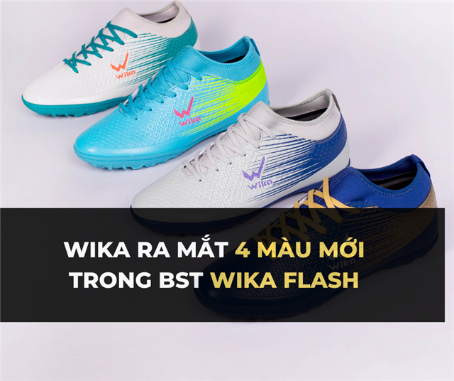 Wika tung ra 4 màu mới trong BST Wika Flash