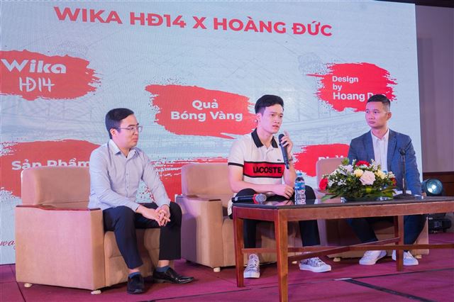 Hoàng Đức: “ Sẵn sàng mang theo vài đôi giày Wika HĐ14 ra nước ngoài thi đấu”