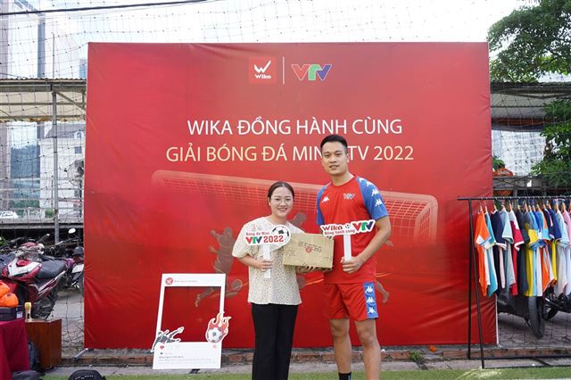 Wika hân hạnh đồng hành cùng Giải bóng đá Mini VTV 2022️