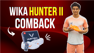 Wika Hunter II trở lại - Đôi giày đá bóng sân cỏ nhân tạo đáng để đầu tư nhất 2022