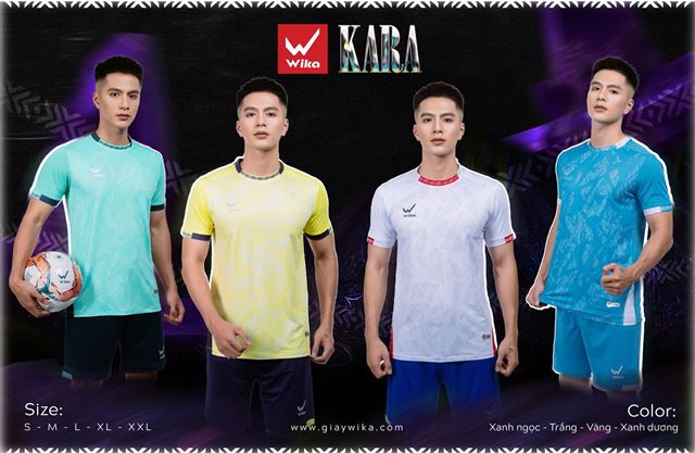 RA MẮT MẪU ÁO BÓNG ĐÁ CAO CẤP NHẤT MÙA HÈ 2023 - WIKA KARA