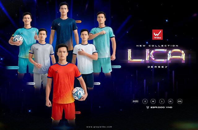 RA MẮT BST ÁO BÓNG ĐÁ WIKA LICA