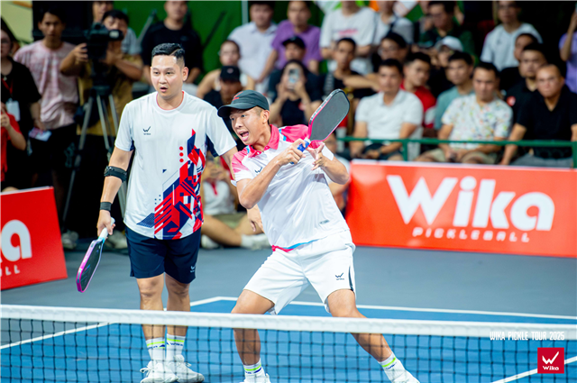 Quang Dương giao lưu tại Wika Pickle Tour 2025