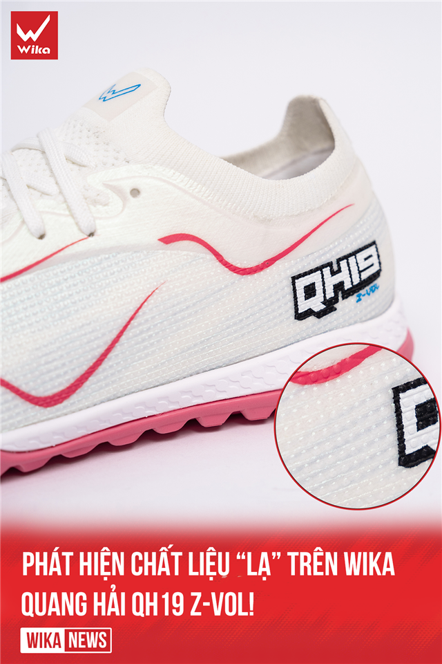 Ra mắt giày bóng đá Wika Quang Hải QH19 Z-Vol với công nghệ FORSEE đột phá