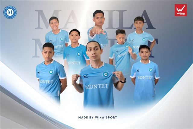 WIKA LÀ NHÀ SẢN XUẤT TRANG PHỤC CHÍNH THỨC CỦA MANILA MONTET FC
