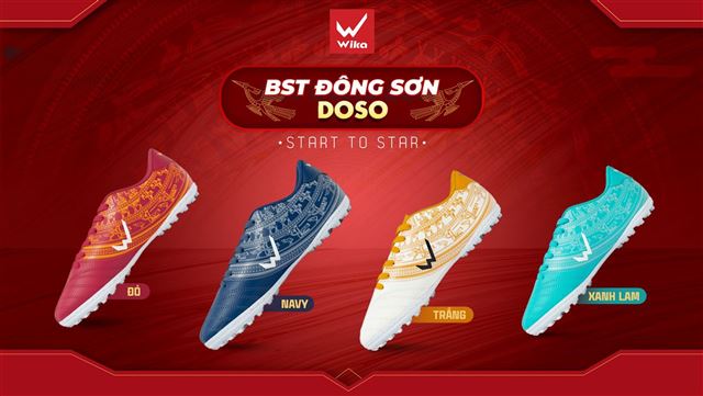 RA MẮT GIÀY BÓNG ĐÁ WIKA DOSO - BST WIKA ĐÔNG SƠN