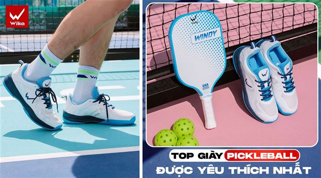 TOP giày Pickleball Wika chất lượng tốt, đáng mua hiện nay