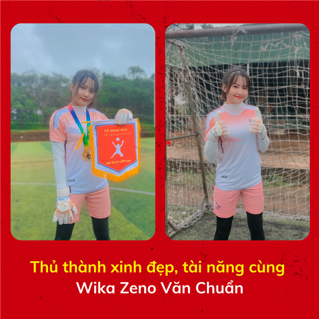 Thủ thành xinh đẹp trải nghiệm sản phẩm Wika Zeno Văn Chuẩn