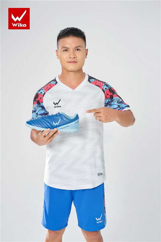 Giày Wika QH19NEO - Màu Navy Xanh Ngọc