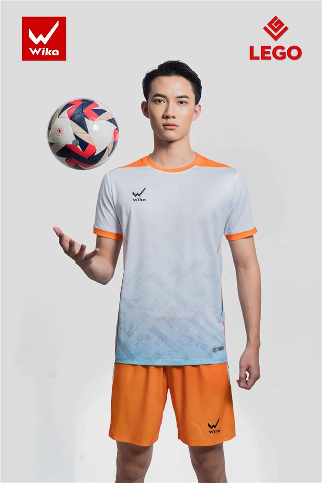 Áo bóng đá Wika LEGO - Màu Trắng