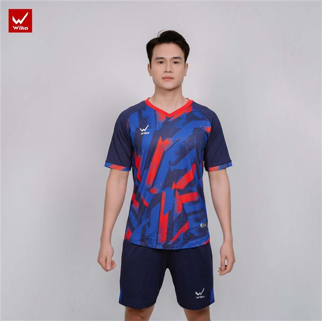 Áo bóng đá Wika Thunder Màu Navy