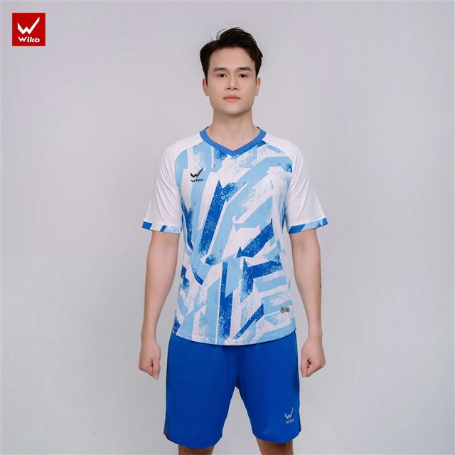 Áo bóng đá Wika Thunder Màu Trắng