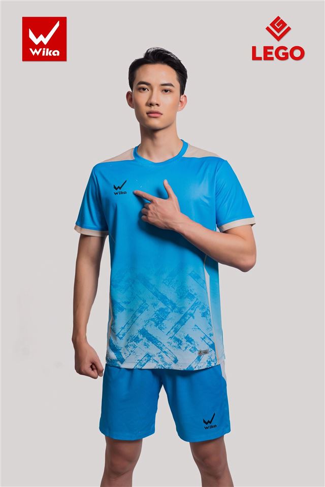 Áo bóng đá Wika LEGO - Màu  Xanh Ngọc