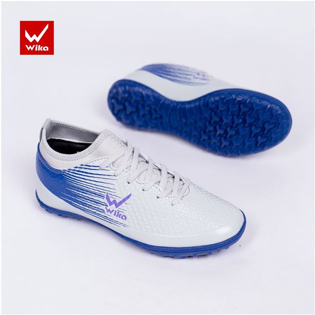 [Màu mới] Giày bóng đá trẻ em Wika Flash Kid - Màu Xám