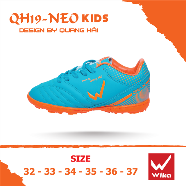 Giày bóng đá trẻ em Wika QH19NEO Kid