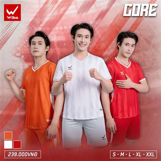 Áo bóng đá Wika Core