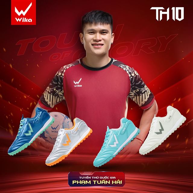 Giày bóng đá Tuấn Hải Wika TH10