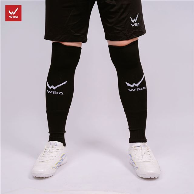 Tất ống chân Wika - Màu Đen