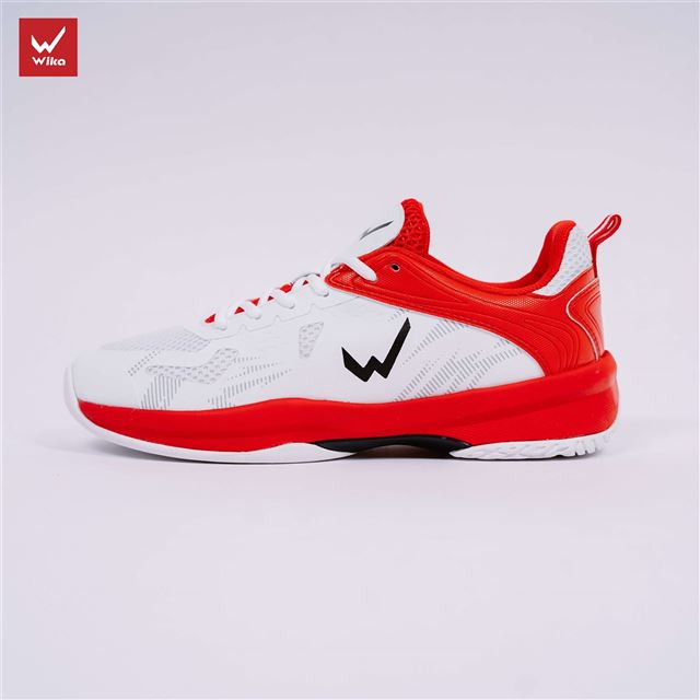 Giày Pickleball Wika Hyper - Màu Trắng Đỏ