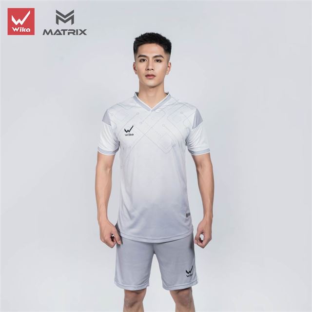Áo bóng đá Wika Matrix - Bạc