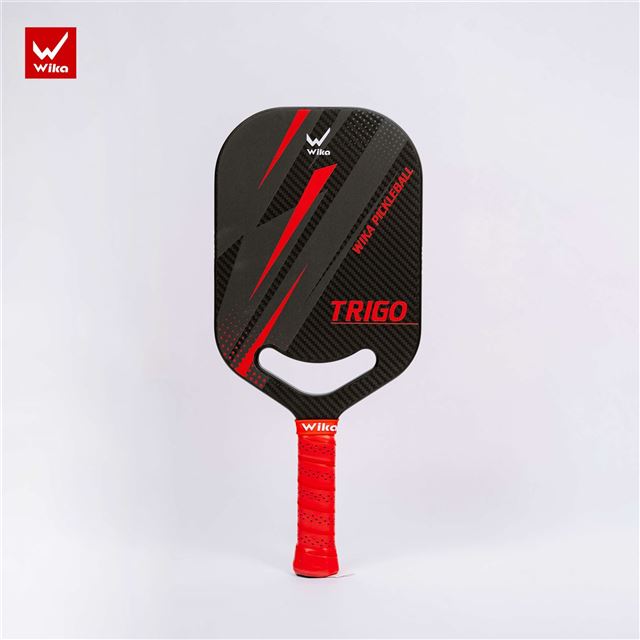 Vợt Pickleball Wika Trigo Màu Đen Đỏ