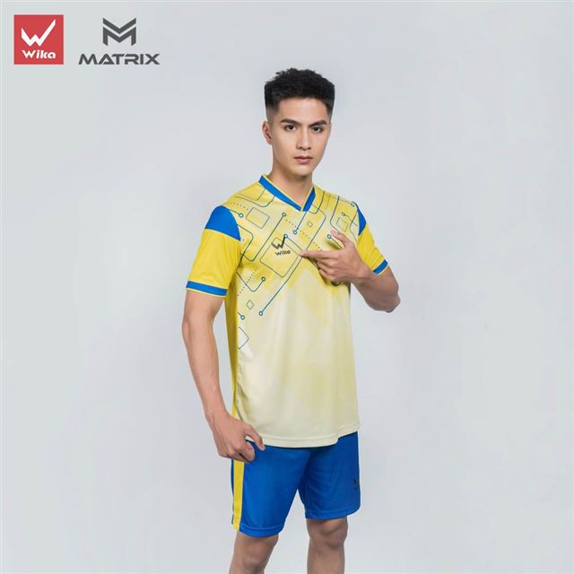 Áo bóng đá Wika Matrix - Vàng