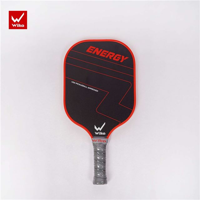 Vợt Pickleball Wika Energy Màu Đen Đỏ