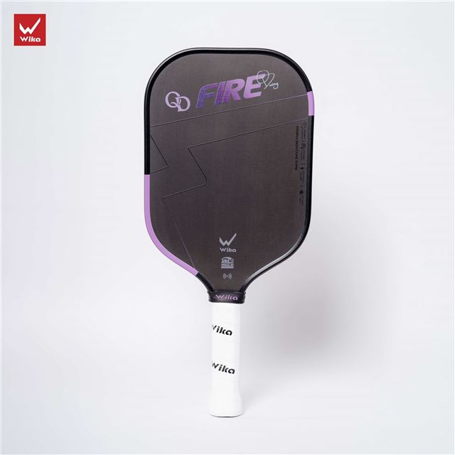 Vợt Pickleball Wika Quang Dương QD Fire Màu Tím