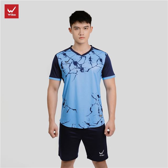 Áo bóng đá Wika Habo - Màu Xanh Ya