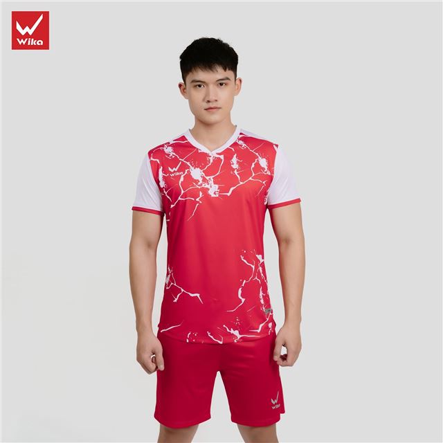 Áo bóng đá Wika Habo - Màu Đỏ
