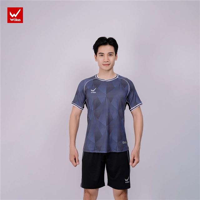 Áo bóng đá Wika Luska Màu Đen