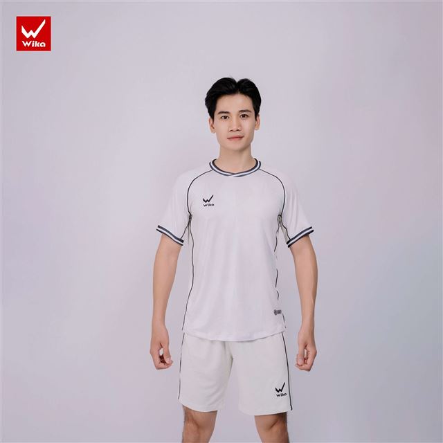 Áo bóng đá Wika Luska Màu Kem