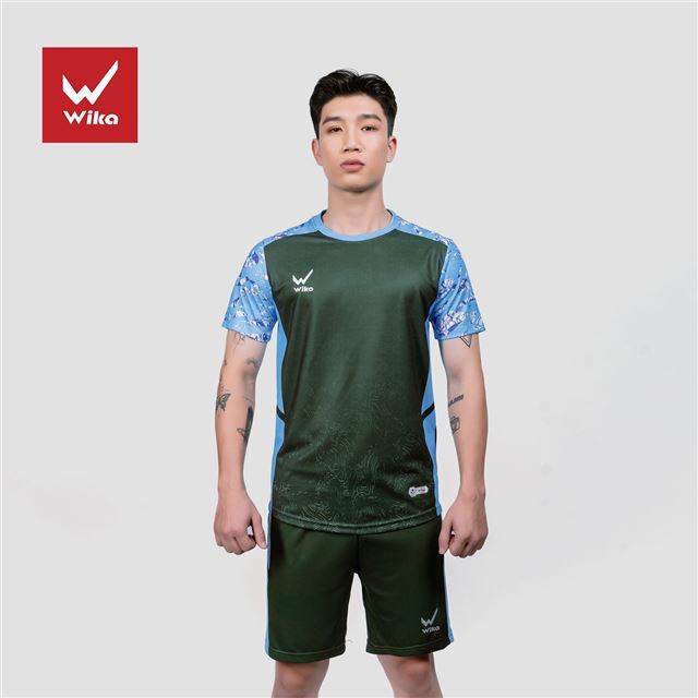 Áo bóng đá Wika Tracer - Xanh Rêu