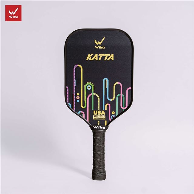 Vợt Pickleball Wika Katta - Màu Đen