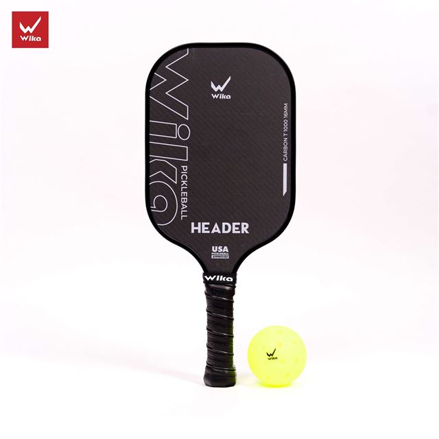 Vợt Pickleball Wika Header - Màu Đen