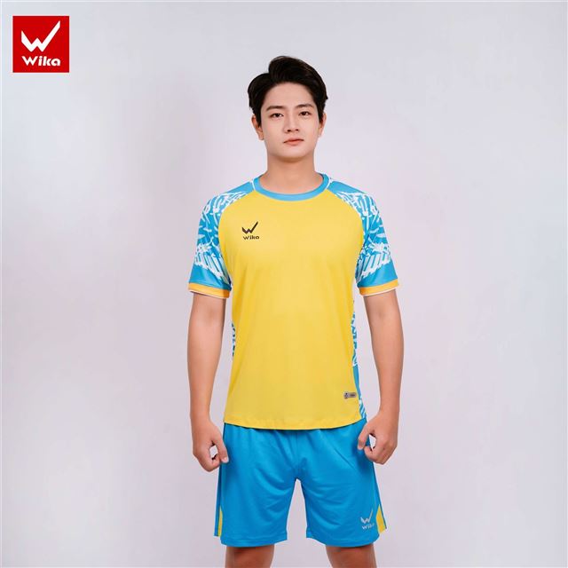 Áo bóng đá Wika Hoka Màu Vàng Xanh Ya