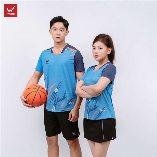 Áo thể thao Wika Line X - Màu Xanh Ya