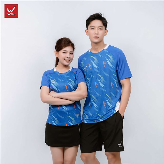 Áo thể thao Wika Poise - Màu Xanh Dương