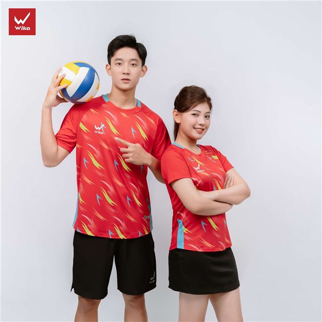 Áo thể thao Wika Poise - Màu Đỏ