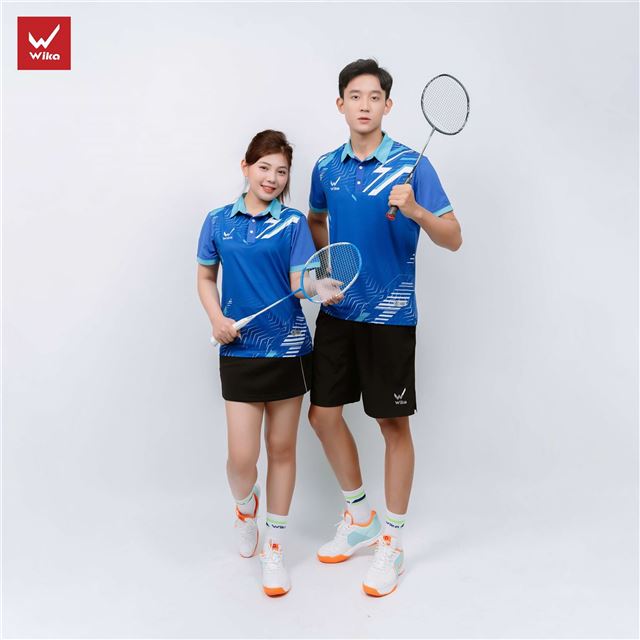 Áo Polo Wika Flick - Màu Xanh Dương