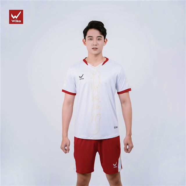 Áo bóng đá Wika Trady Màu Trắng
