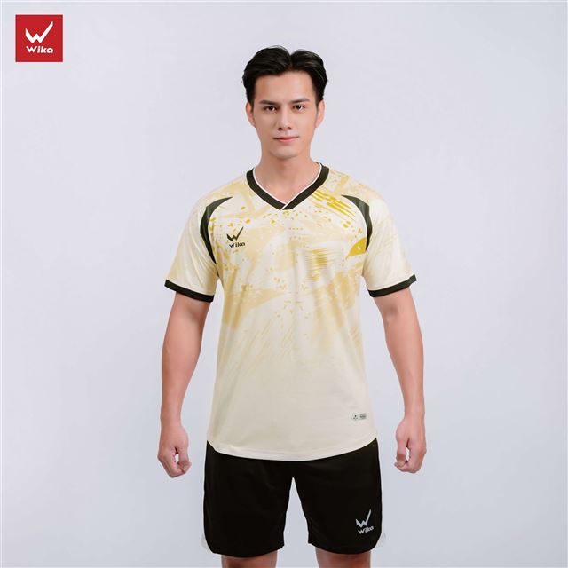 Áo bóng đá Wika Blast Màu Kem
