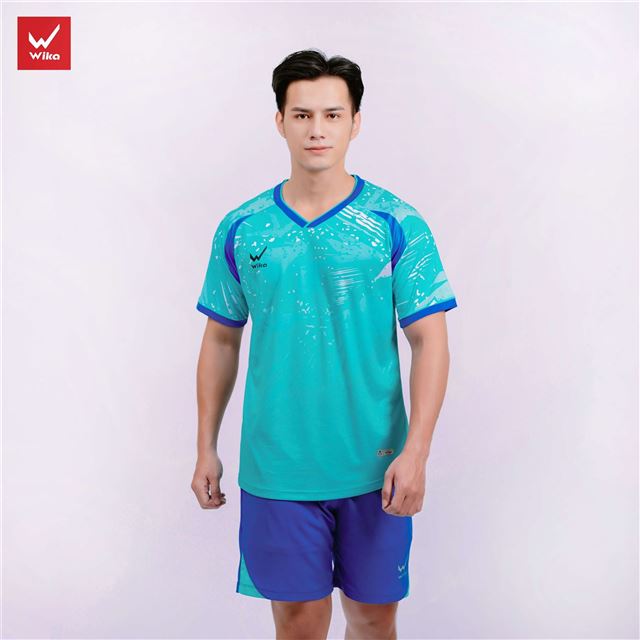  Áo bóng đá Wika Blast Màu Xanh Ngọc