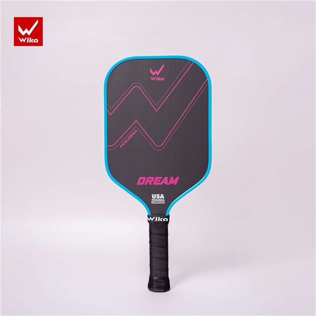 Vợt Pickleball Wika Dream - Màu Đen Hồng