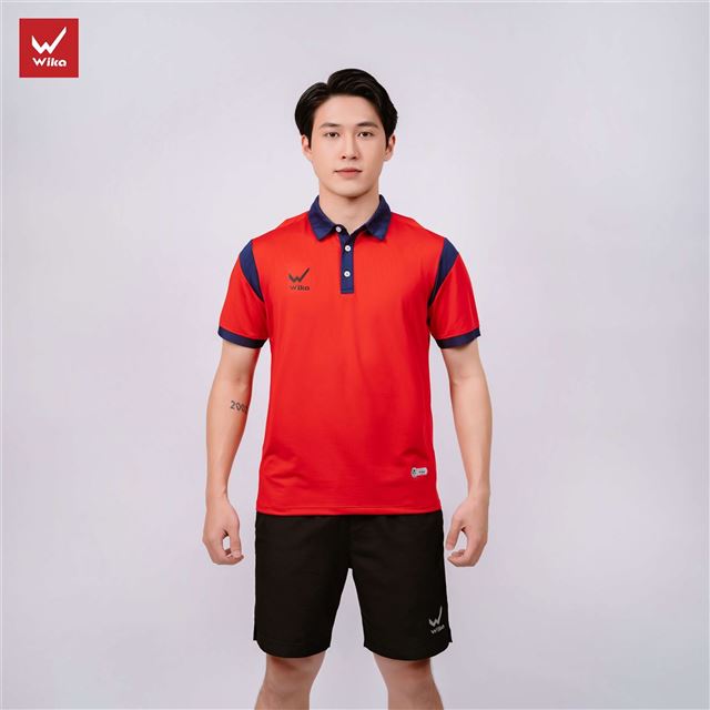 Áo Polo Wika Eras Màu Đỏ