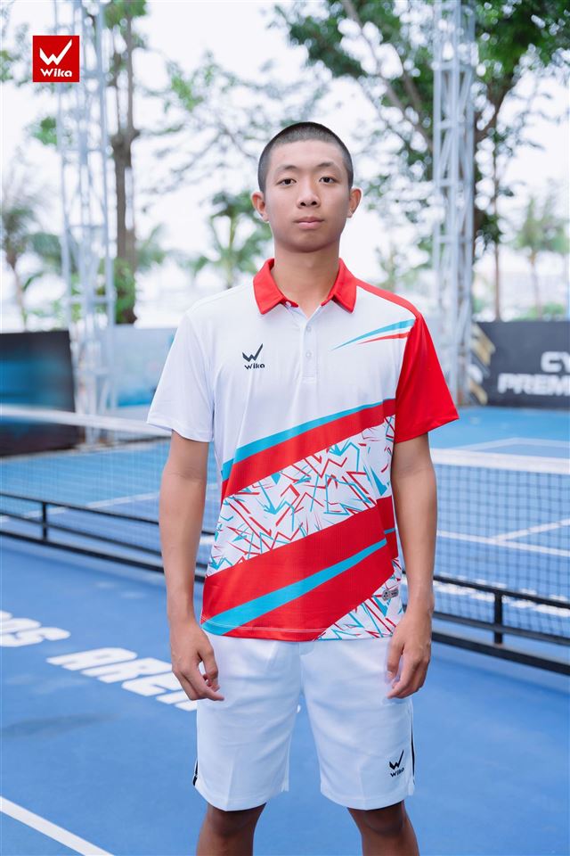 Áo Polo Wika Kiba Màu Đỏ