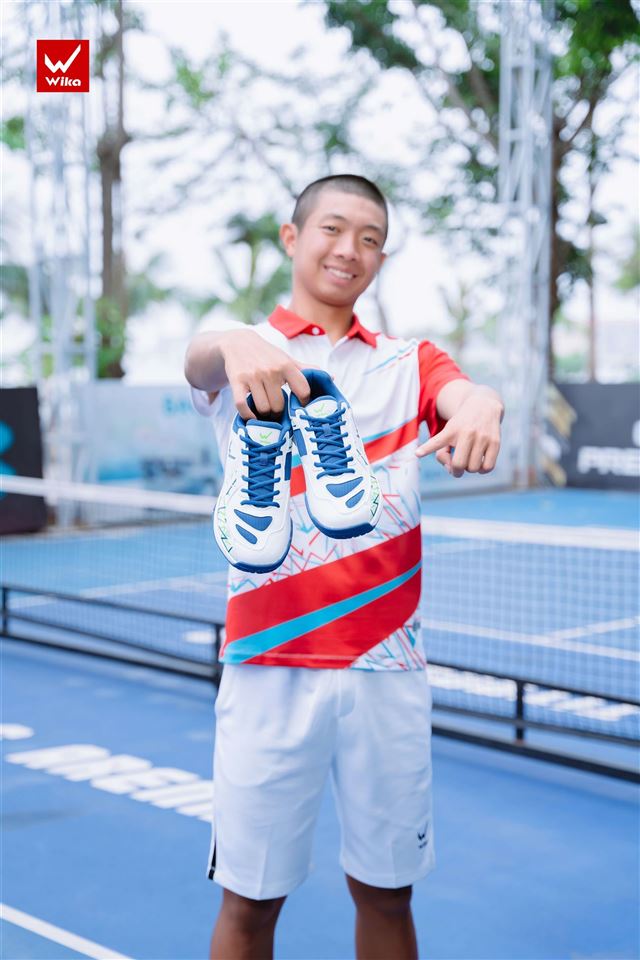 Giày Wika Kiba Màu Trắng Navy