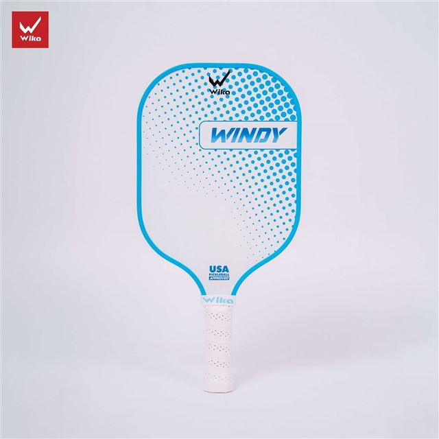 Vợt Pickleball Wika Windy - Màu Trắng Xanh